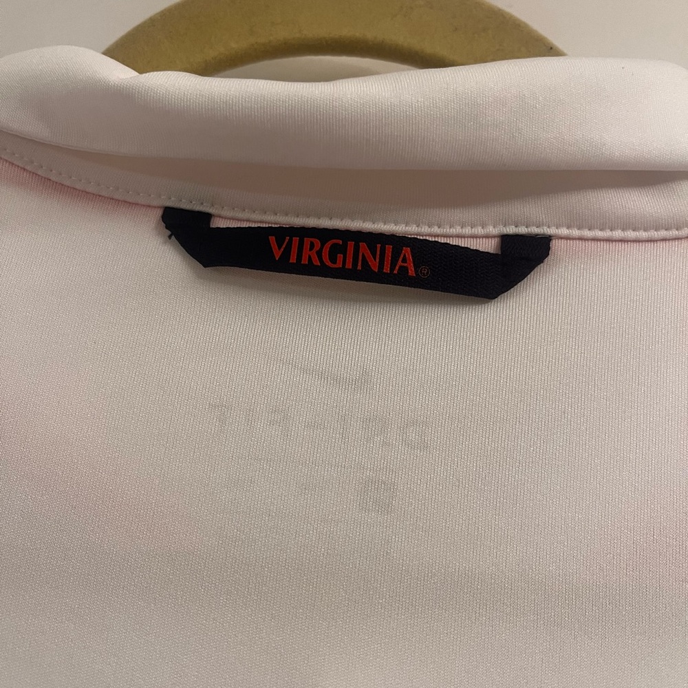 Nike Men's Dri Fit Polo Shirt with White and Gray Stripes UVA XXL - Picture 4 of 4